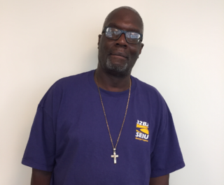 Mike Brown, Security Officer, 32BJ SEIU